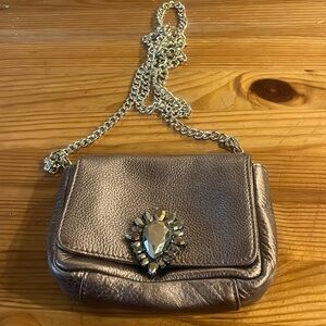 Juicy Couture Mini Crystal Crossbody Leather
